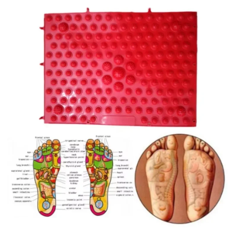 28*38cm Massage Mat Foot Acupressure Board Foot Massage Children Toy Thickened Game Mat Pain Relief Pressure Workout Pad