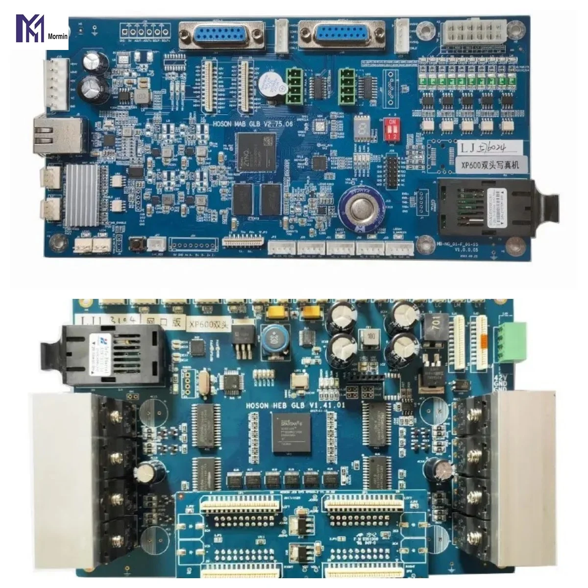 

Jucaili Hoson XP600 Board Kit For Double Dx10 Dx11 XP600 Printhead Board Set For Inkjet Printer Network Port Fiber Version