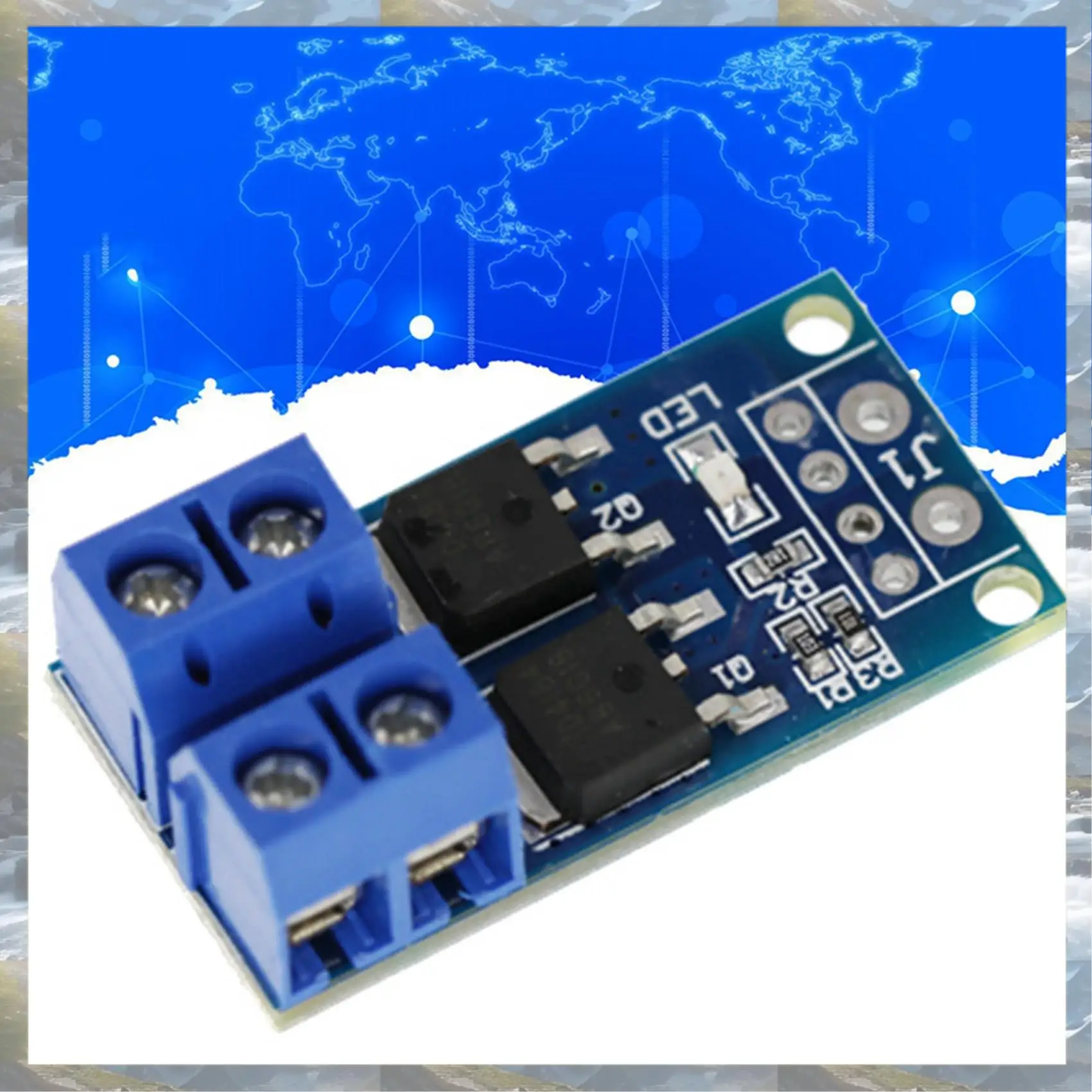 T82C Vendita Calda-20 PZ DC 5 V-36 V 15A (Max 30A) 400 W Doppio MOSFET ad alta potenza Trigger Switch Modulo di azionamento 0-20 Khz PWM Regolazione Elect