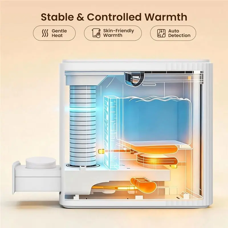 M12K-Face Hot Towel Dispenser& Hot Towel Warmers For Bathroom, 55° C(131° F) Smart Machine Instant -Out Drawer US Plug