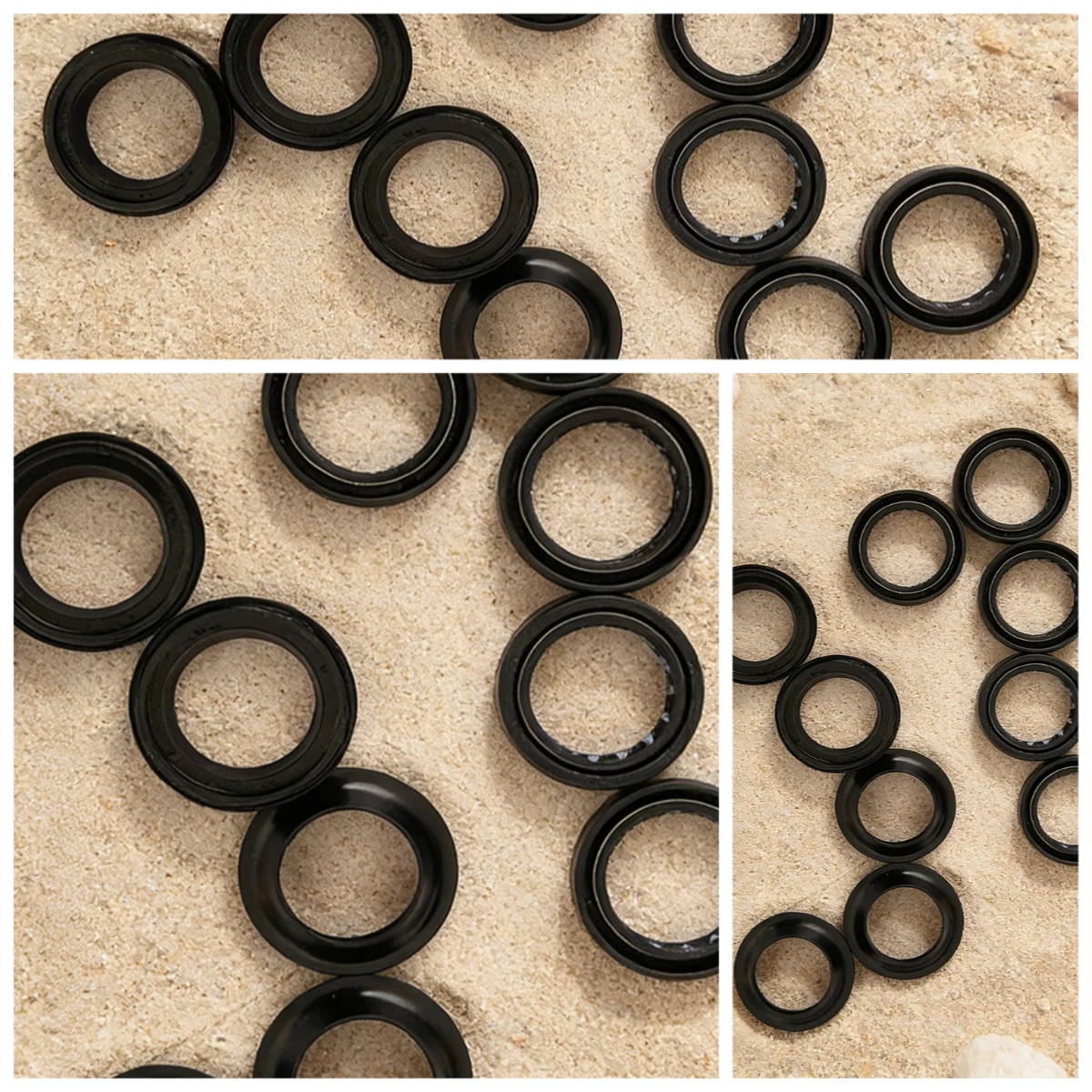 2/4/8pc 31*43*10.3 31 43 Motorcycle Front Fork Damper Oil Seal Dust Seal For Honda CR80R TR200 XR185 XR200 CB175 CB250 Nighthawk