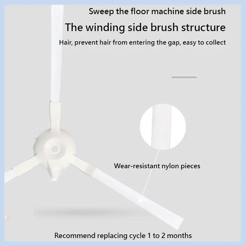 

AS63-Sweeping Robot Main Brush Roller Brush Side Brush Filter Net Haipa Accessories For 360 S6