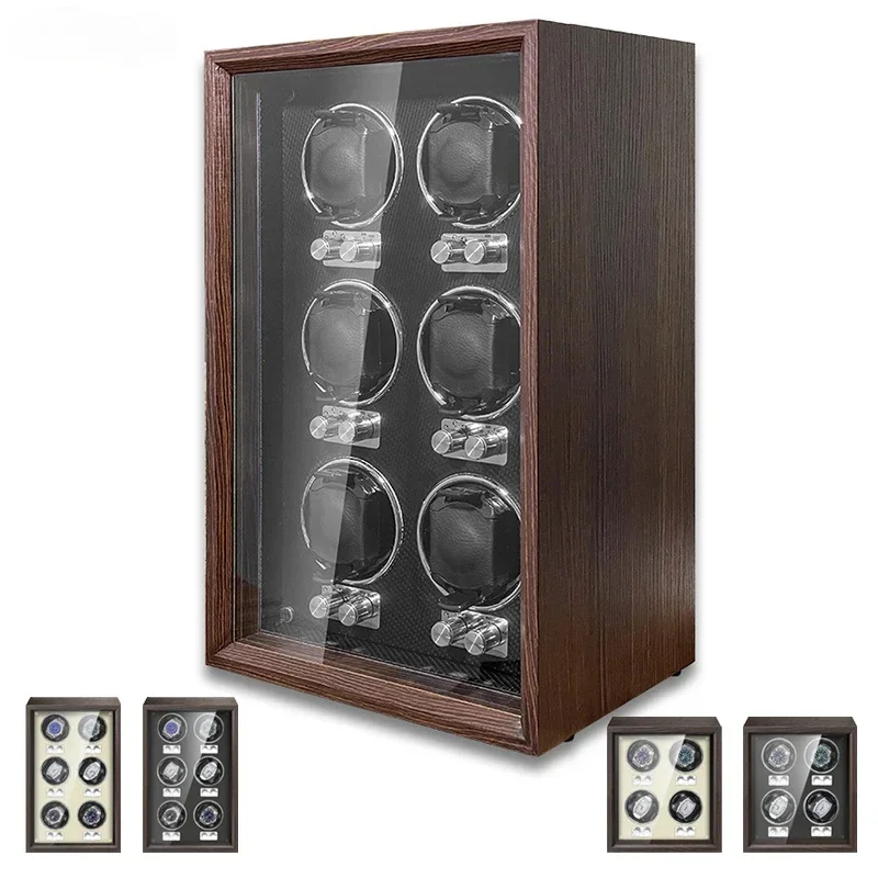 For Rol Watch Winder Case Original Wood High Grade Meter Winder 4 6 Watchwinder  Watch Winders for Automatic Watches Organizer