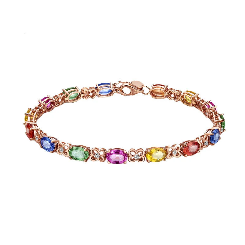 New 2026 Minimalist Style All-Diamond Series Bracelet 100% 925 Silver Fashionable Unique Jewelry Gift