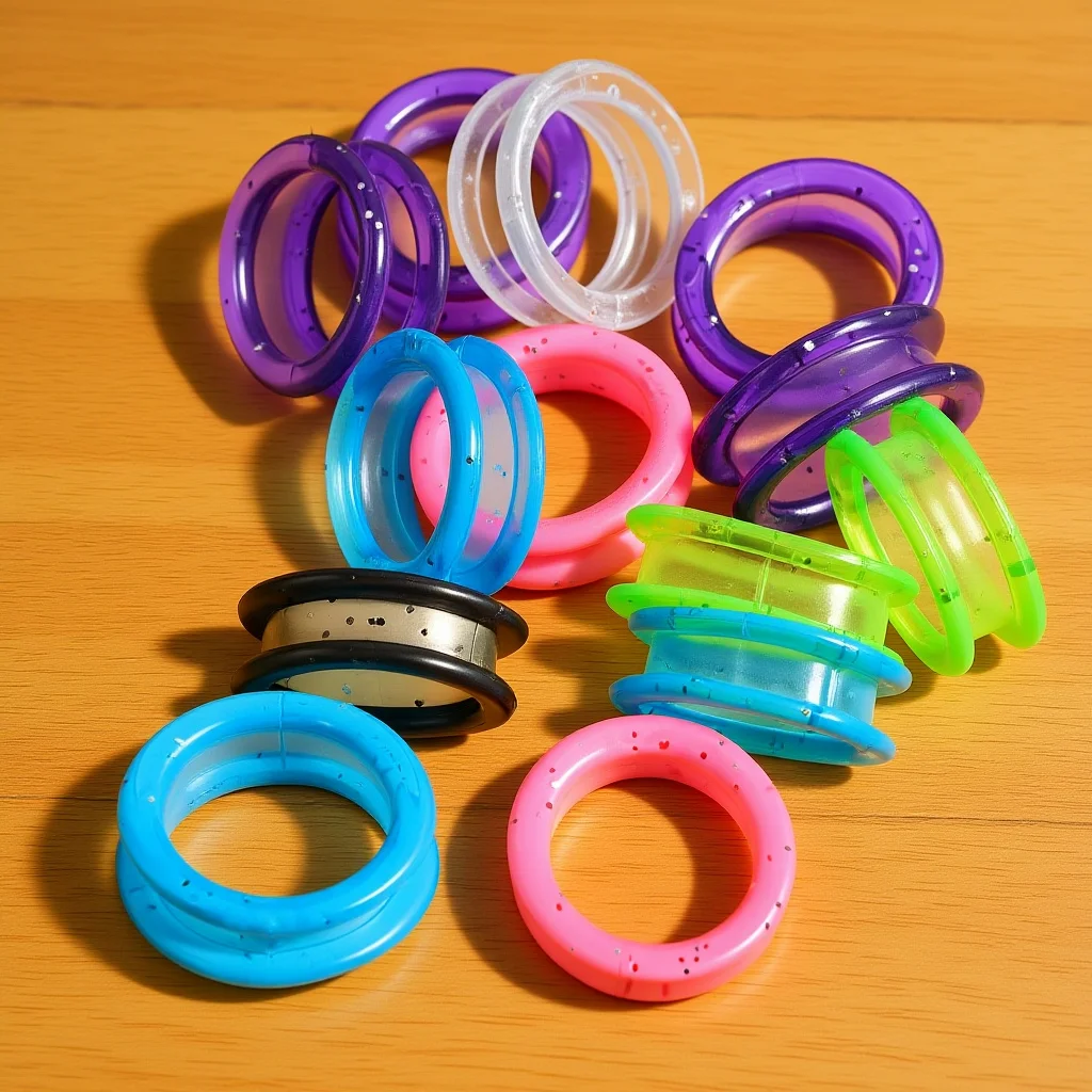

Colored Silicone Finger Rings for Scissors 12 10 8PCS Soft Hairdressing Pet Grooming Handle Grip Protectors