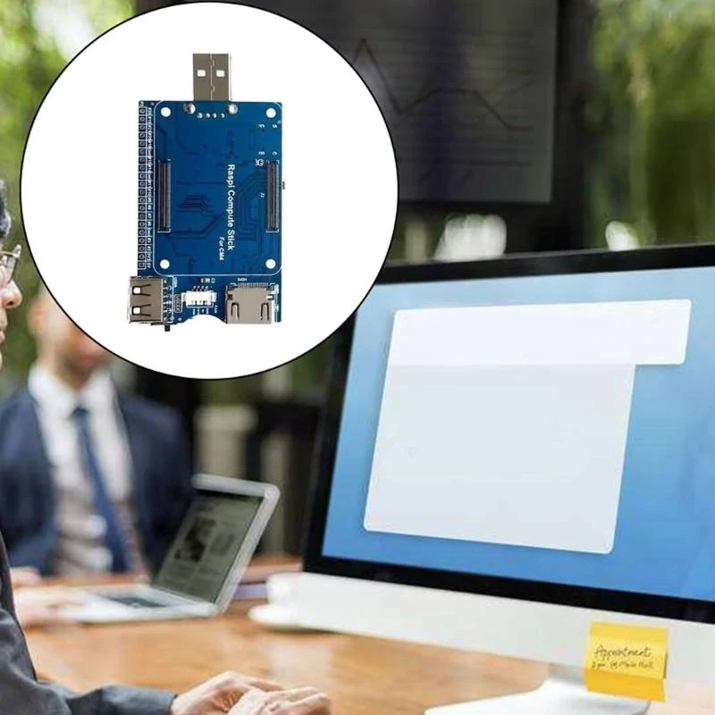 

Вычислительный модуль платы RPi CM4, 4 коммутационных платы расширения, модуль платы 20PIN GPIO, высокоскоростной USB2.0, тип C 5 В, 3 А