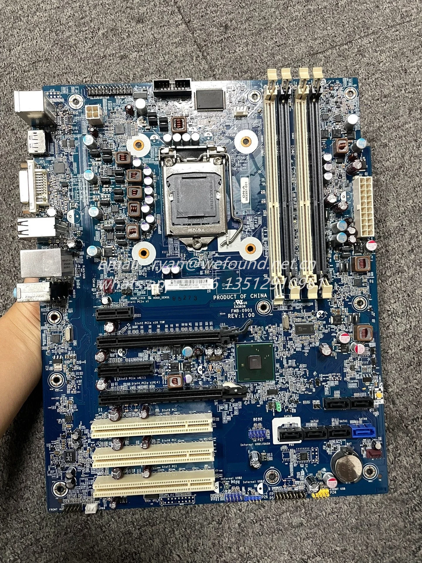 

506285-001 503397-001 FOR HP Z200 MOTHERBOARD