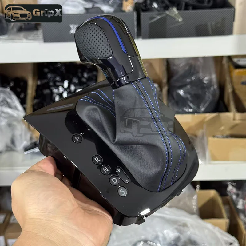 مناسبة لفولكس واجن جولف 6 MK6 GTI GLI رافعة تحول كرة اليد DSG التحول المقبض العلامة التجارية الجديدة الأصلية مع غطاء غبار #1
