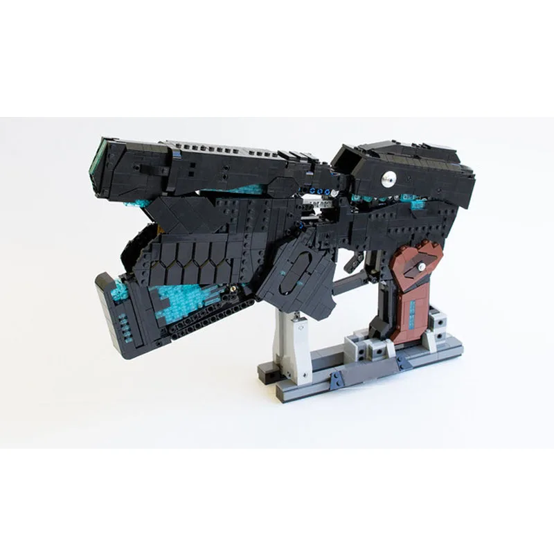 

MOC-47909 Classic New Super Pistol Assembly Model 1608 Parts Boys' Children's Birthday Christmas Building Block Toy Gift