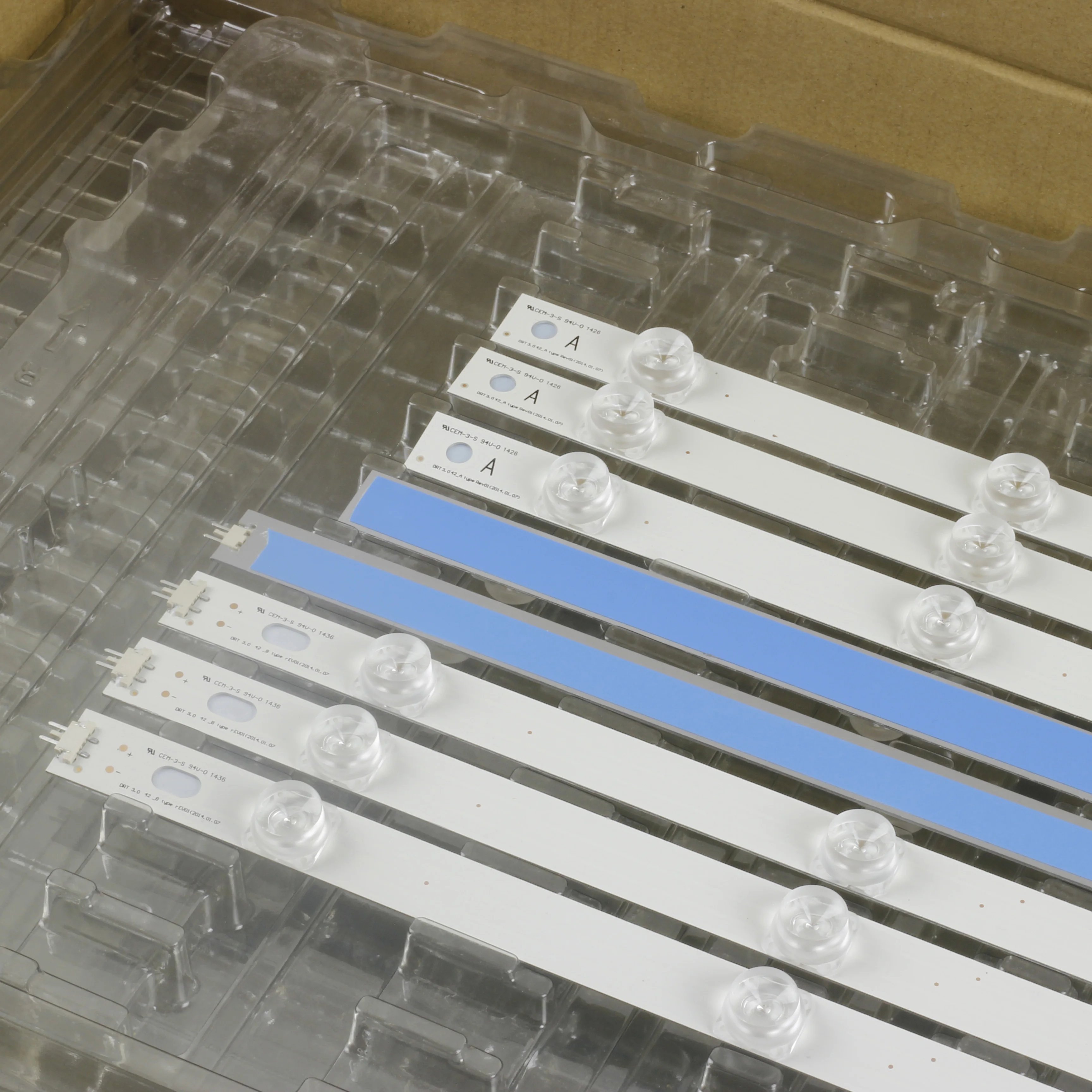 Tira de LED para 42LB629V-ZM 42LB631V-ZL 42LB6500-UM 42LB650V-ZA 42LB650V-ZE 42LF550V-ZA 42LF551C-ZA 42LF5610-ZF 42LY340C 42LY340H