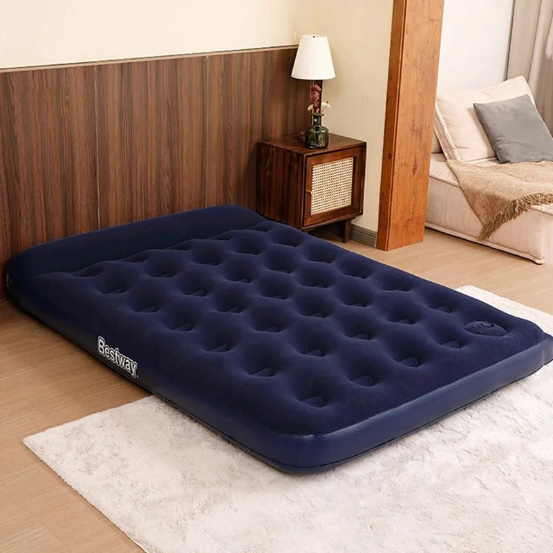 

Sleepover Camping Inflatable Bed King Size Portable Lazy Outdoor Inflatable Bed Adults Folding Fauteuil Gonflable Furniture