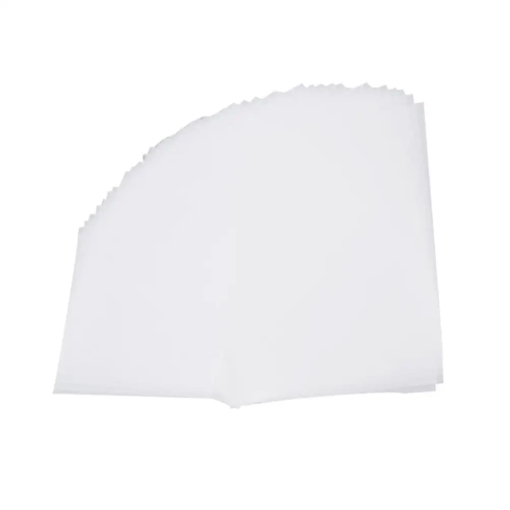 

100 Pcs Transparent Tracing Paper High Quality Durable Excellent Transparency Fine Surface Perfect for Pens Drawing Scrapbooking