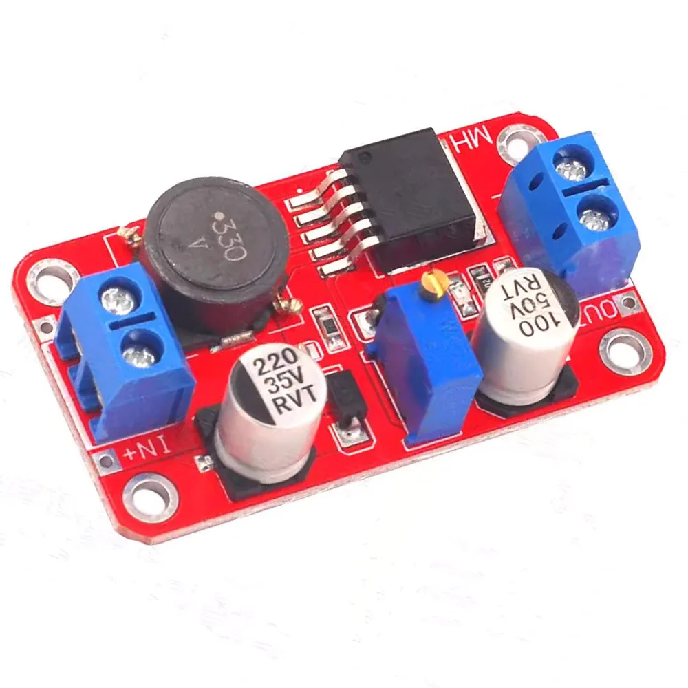 

1pcs 5A current high-power DC-DC adjustable boost power module board with XL6019 XL6009 LM25777