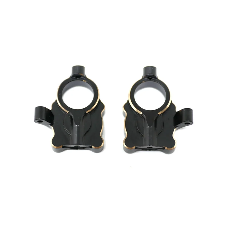 Remote control model accessoriesFor FMS FCX24 Brass Front and Rear Steering Knuckle Hub Carrier