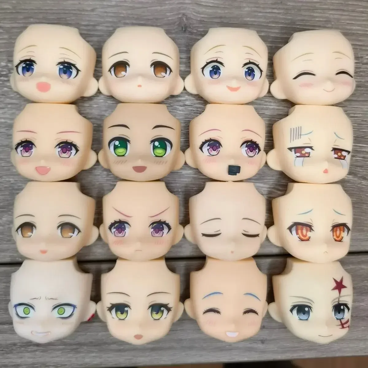 GSC Clay Man OB11 doll universal replacement face expression doll accessories