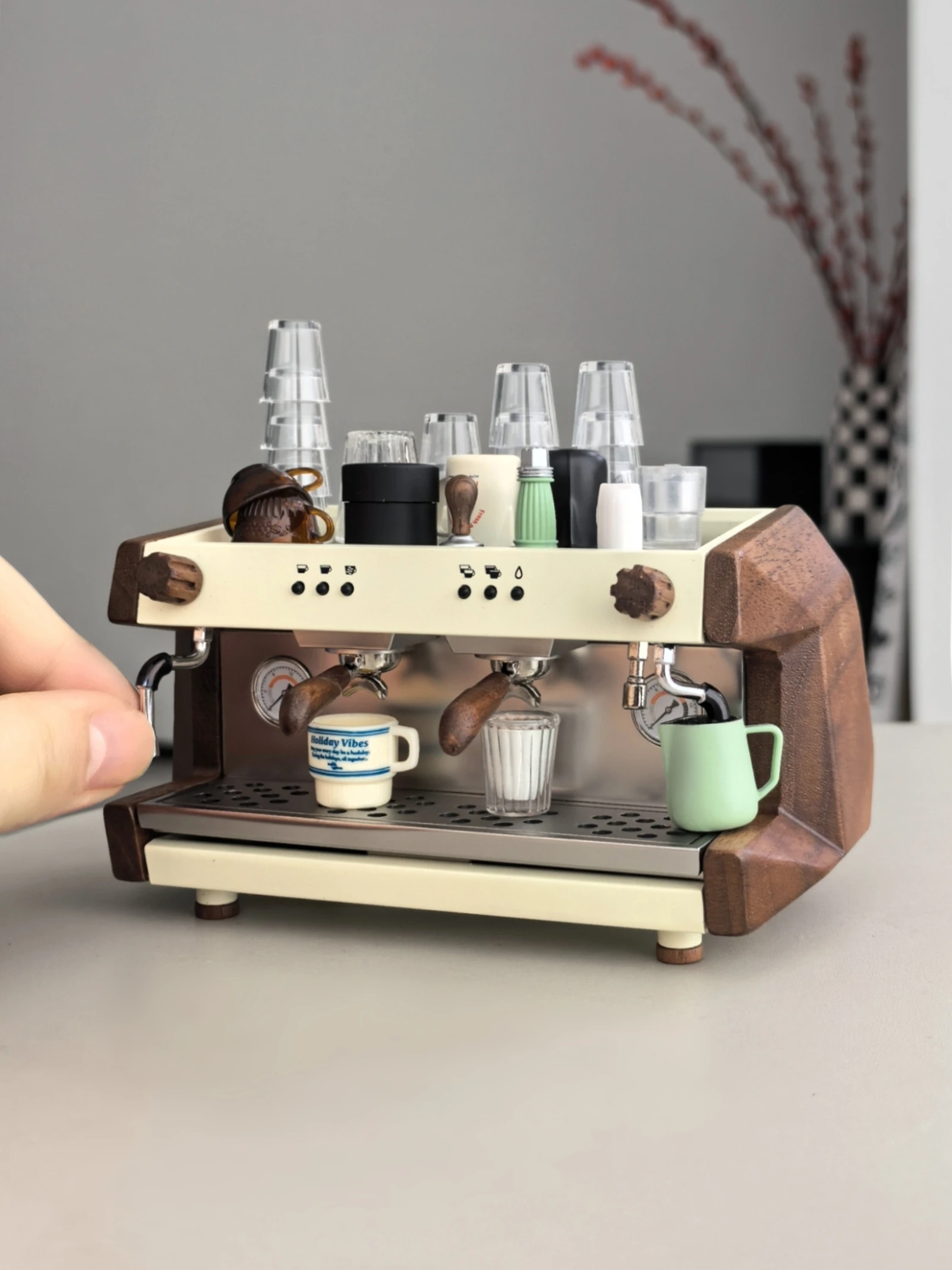 1/6 doll house model furniture accessories mini model  Commercial coffee machine