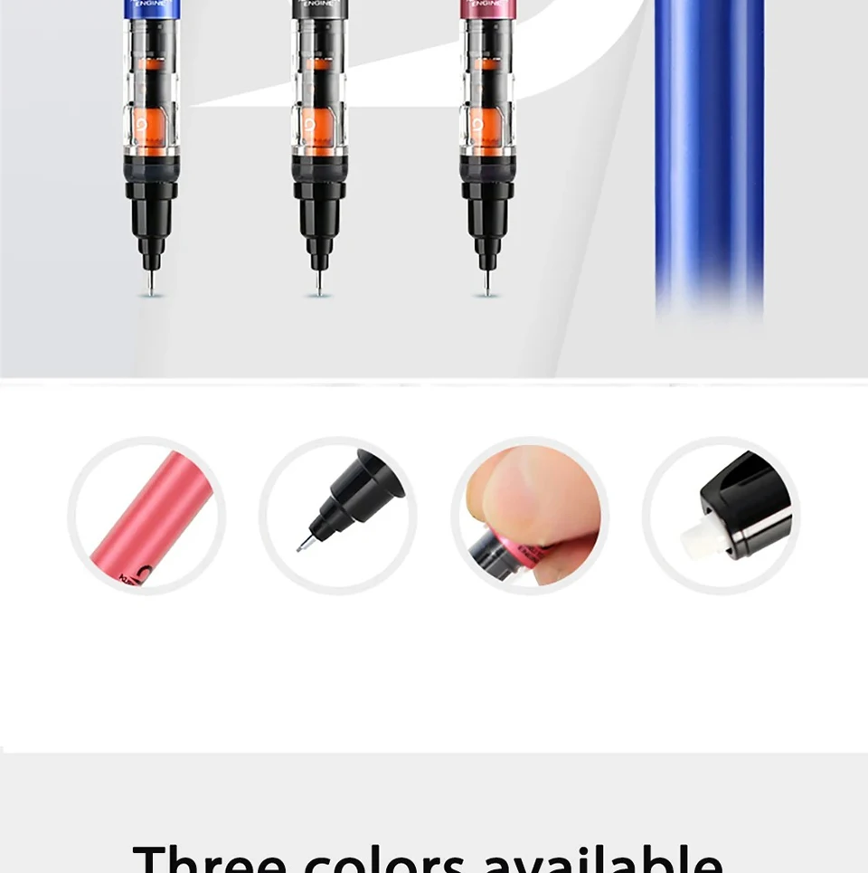 Japan UNI Druckbleistift KURUTOGA 0,5 mm nicht zerbrechlicher Bleistift Zeichnungsaktivitätsbleistift M5-452 Schulkunstbedarf – Detail 2