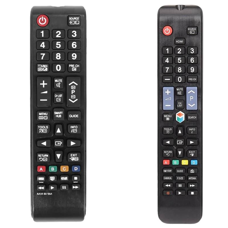 2Pcs For SAMSUNG AA59-00594A Smart TV 3D Remote Control AA59-00581A AA59-00582A AA59-00638A