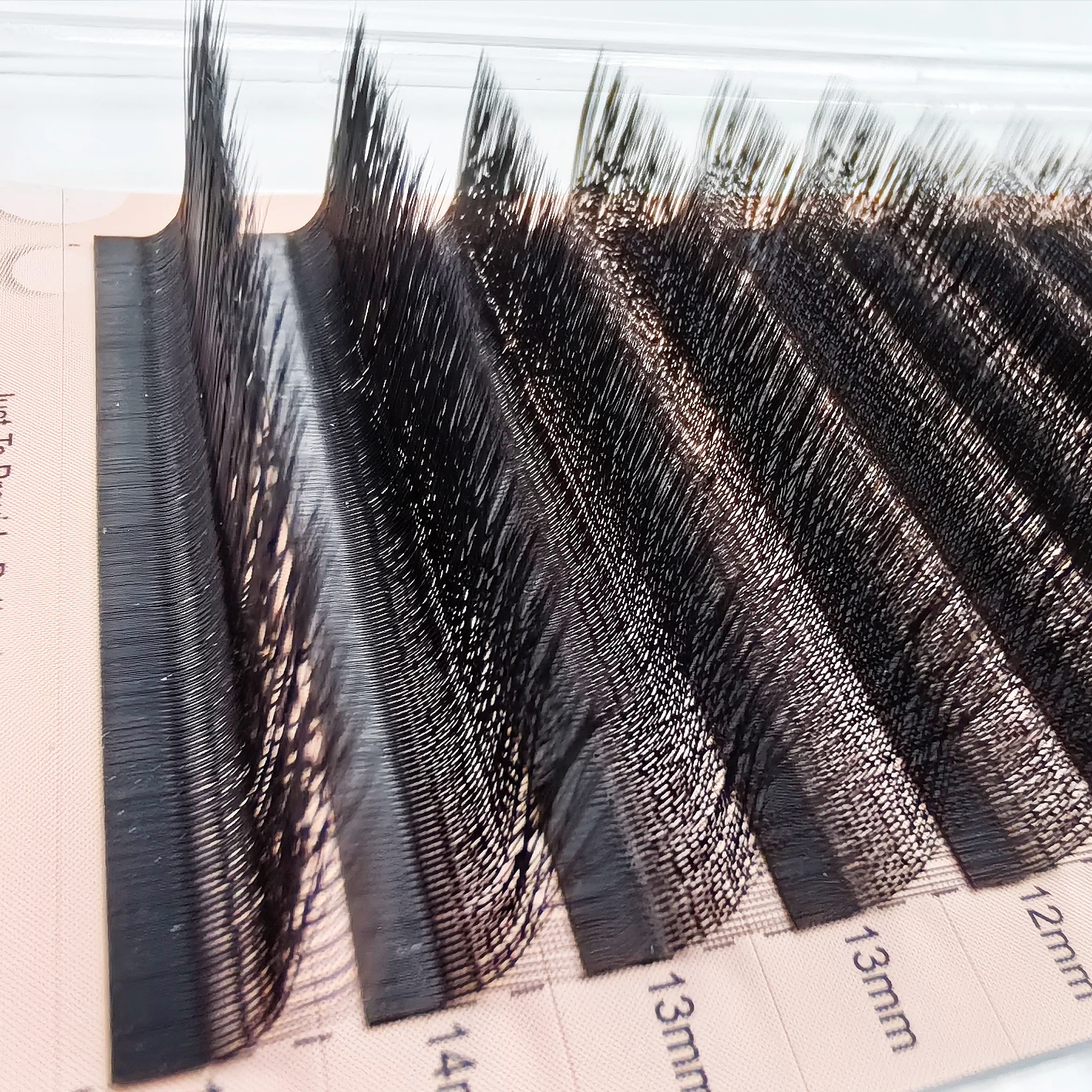 Supmacio LU M L Curl 3DW ملحقات رمش W على شكل الرموش Cilios ثلاثية الأبعاد رموش مروحة مسبقة الصنع ماكياج 0.07 حجم حزمة