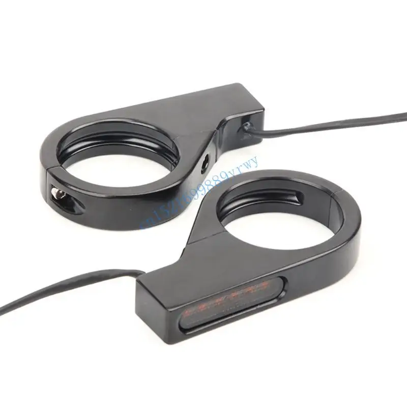 6xdb-シーケンシャル流れるインジケーターオートバイターンシグナルランプ高輝度防水