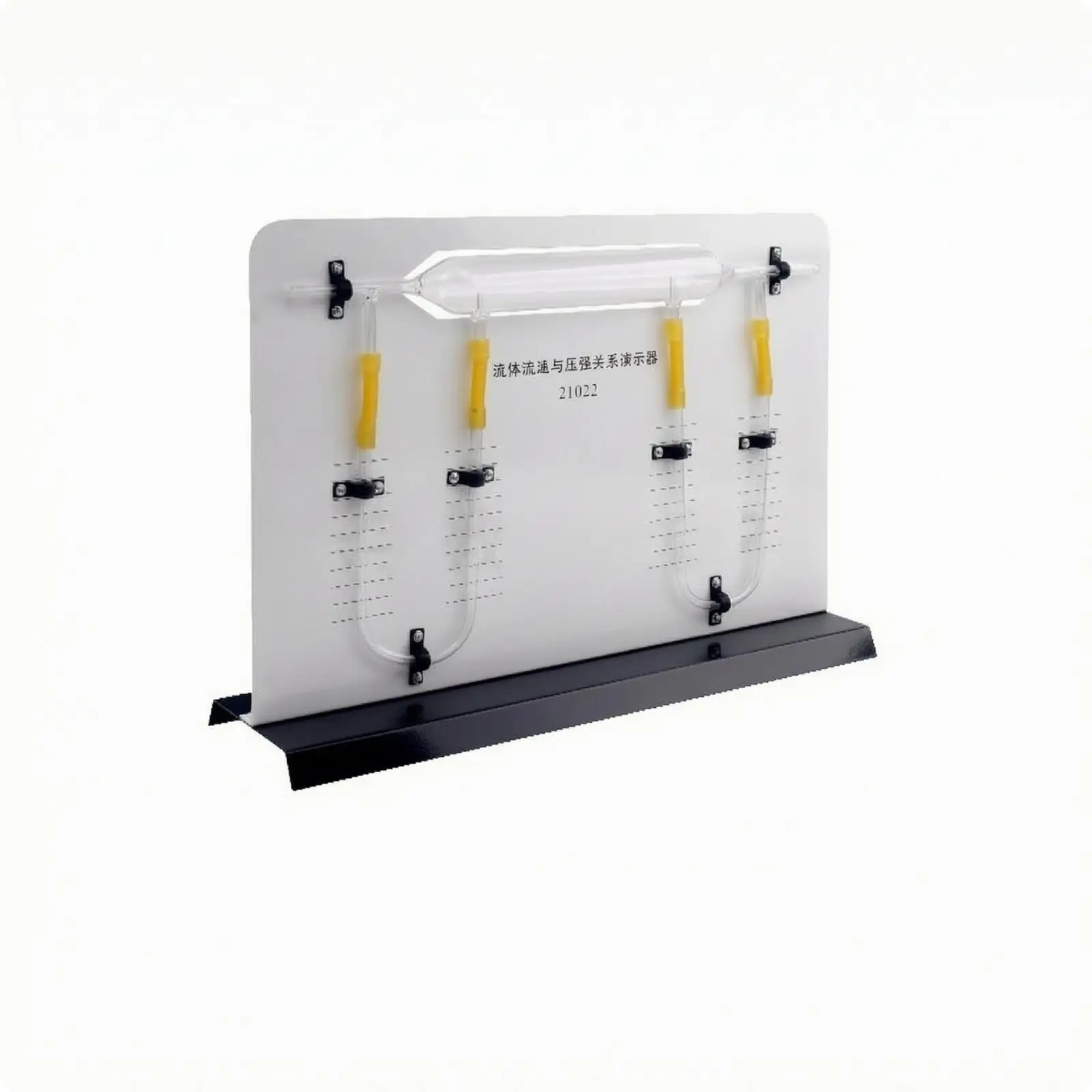 Science Education Fluid Dynamics Demo Apparatus for Gas Liquid Experiments with Vertical Board and Plastic Base