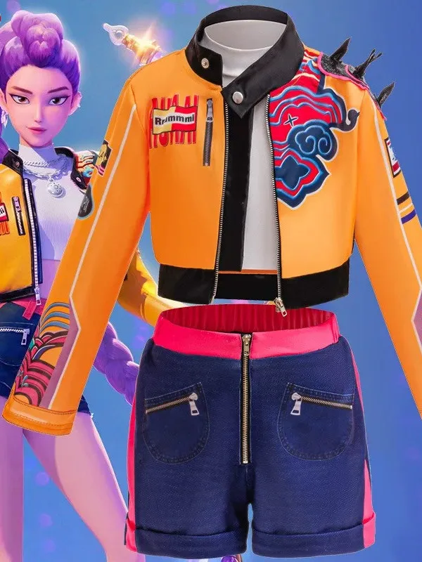 

Children's Cosplay Stage Performance Costume Role-plang LuRimili Zoey Magic Girl T orm Polyester Fiber