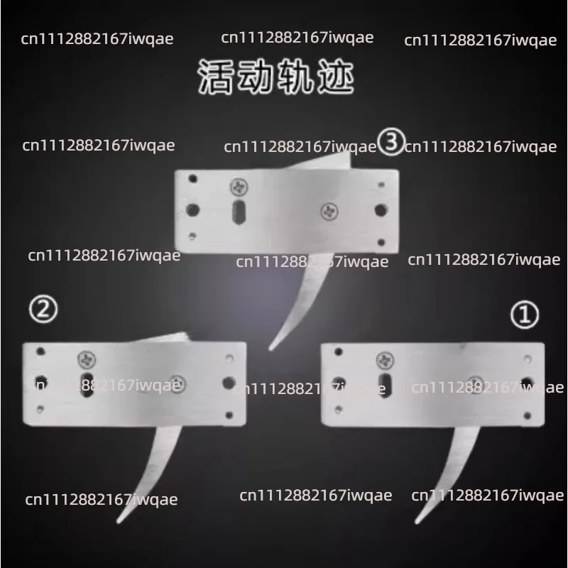 Machine Tool Limiter Mechanical Lock - Stainless Steel Push-Pull Positioning Lock Rope with Limit Switch Function