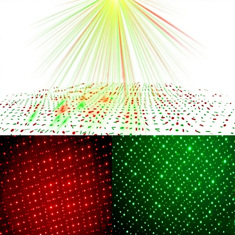 

Laser Light Bar Disco Bursting KTV Rotating Party Gypsophila Light Universal Voltage 110-240V Special Effects Color Temperature