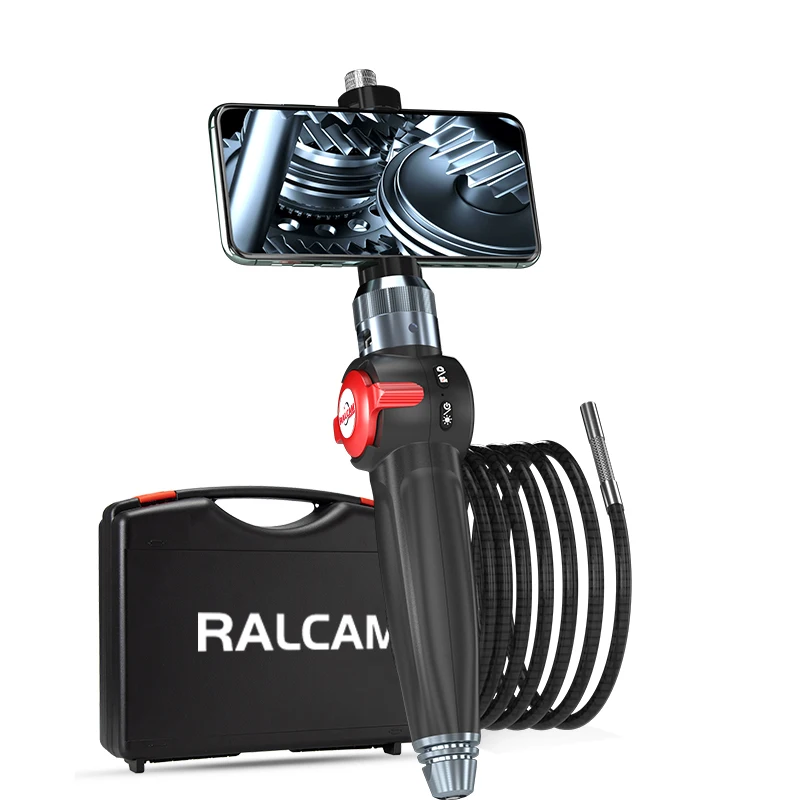 Ralcam H406A Borescope Industrial Portable Endoscope Camera With Android and IOS Dual Systems,Car Borescope