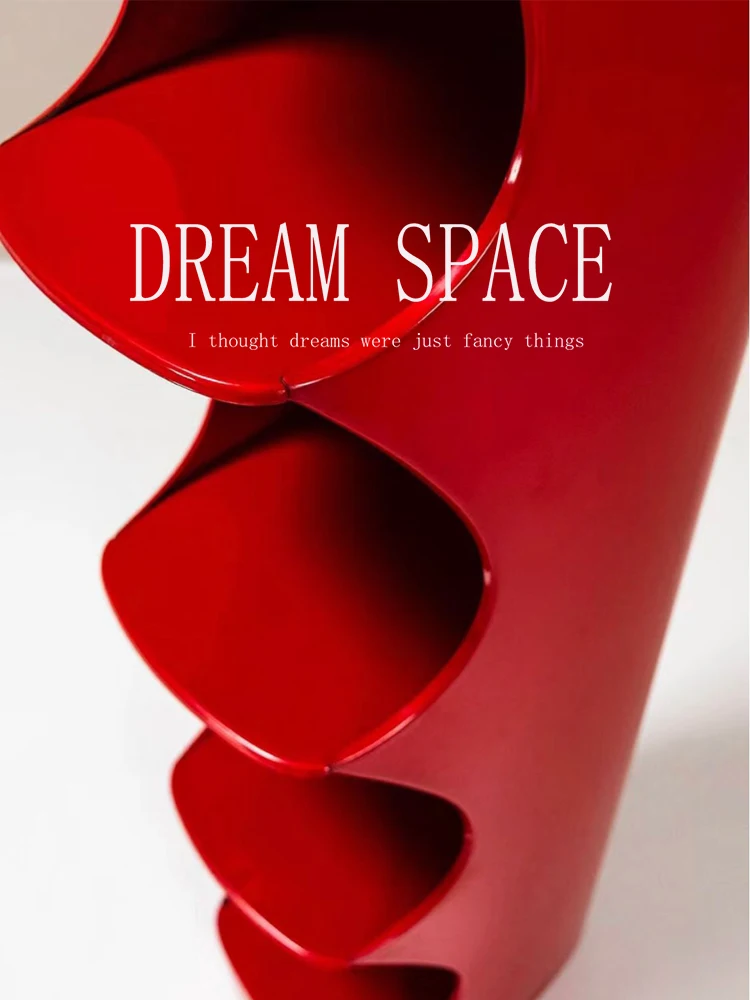 رف كتب من الخشب الصلب لغرفة المعيشة، رف شق للخزانة المزخرفة #5