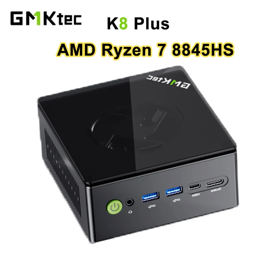 GMKtec K8 Plus Ryzen 7 8845HS MINI PC Windows 11 Pro DDR5 5600Mhz