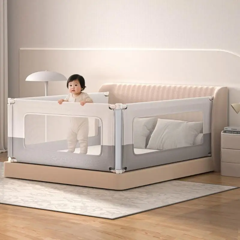 Thick Crash Protections Paddings For Bed Rails Prevents Entrapment Risks