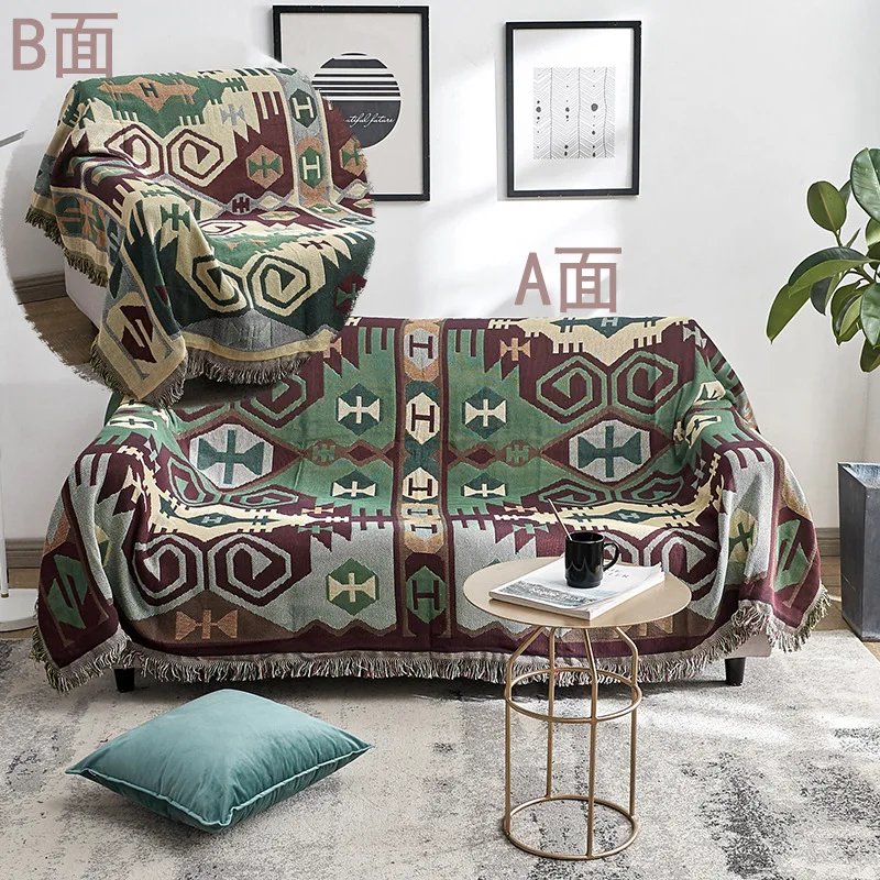 

Machine Slip-Proof Coverage Waterproof Full Elastic Pets Furniture Nordic Stretch Washable Cover 3-Seater Anti-Scratch Sofa