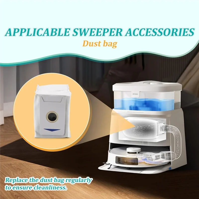 

Essential Vacuum Cleaner Bags For Ecovacs Deebot T30 PRO Omni / T30 Omni - Home Cleaning Essentials-A77G
