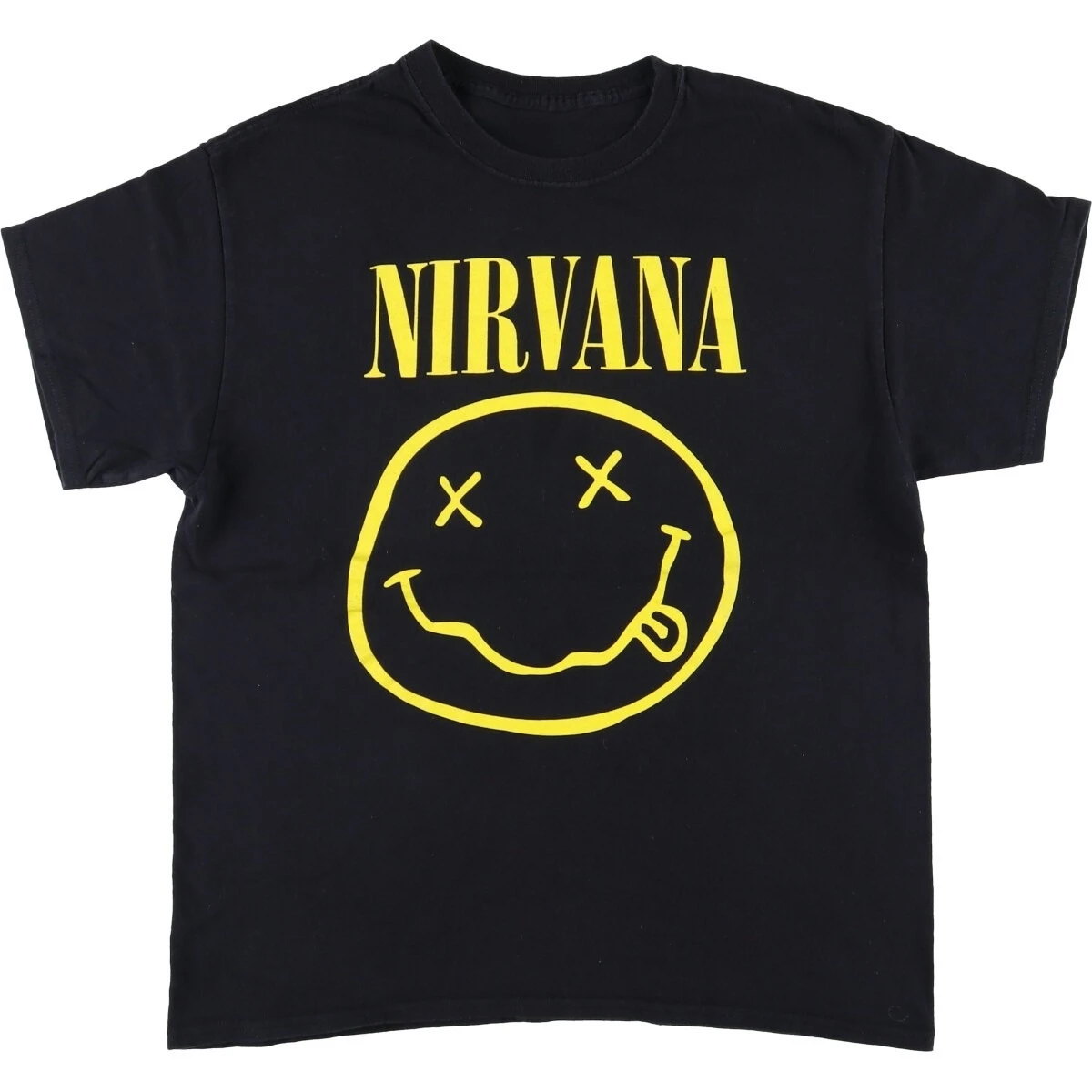 

NIRVANA Band Graphic Printed Men's and Women's Loose Short Sleeved T-shirts Are Suitable for All Seasons As Luxury Clothing