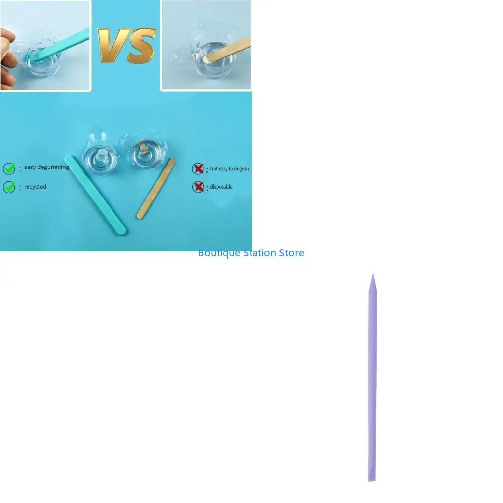 

Y55F Силиконовая палочка для перемешивания стержня для смешивания эпоксидной жидкой краски для DIY Craft