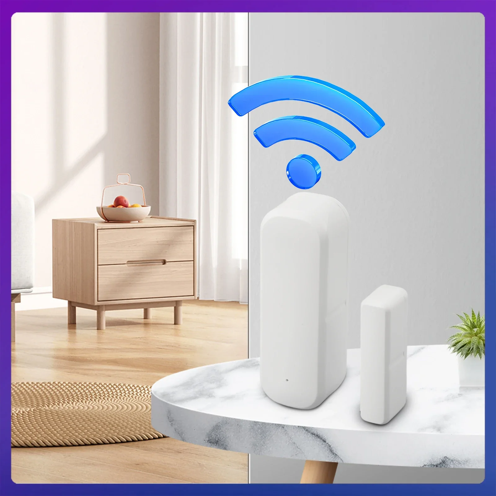 문짝 센서 스위치 센서, Wi-Fi 연결, 차고 문, 고품질 교체, 802.11b/g/n, DC3V, LR03, 10-50 ℃, 1 개