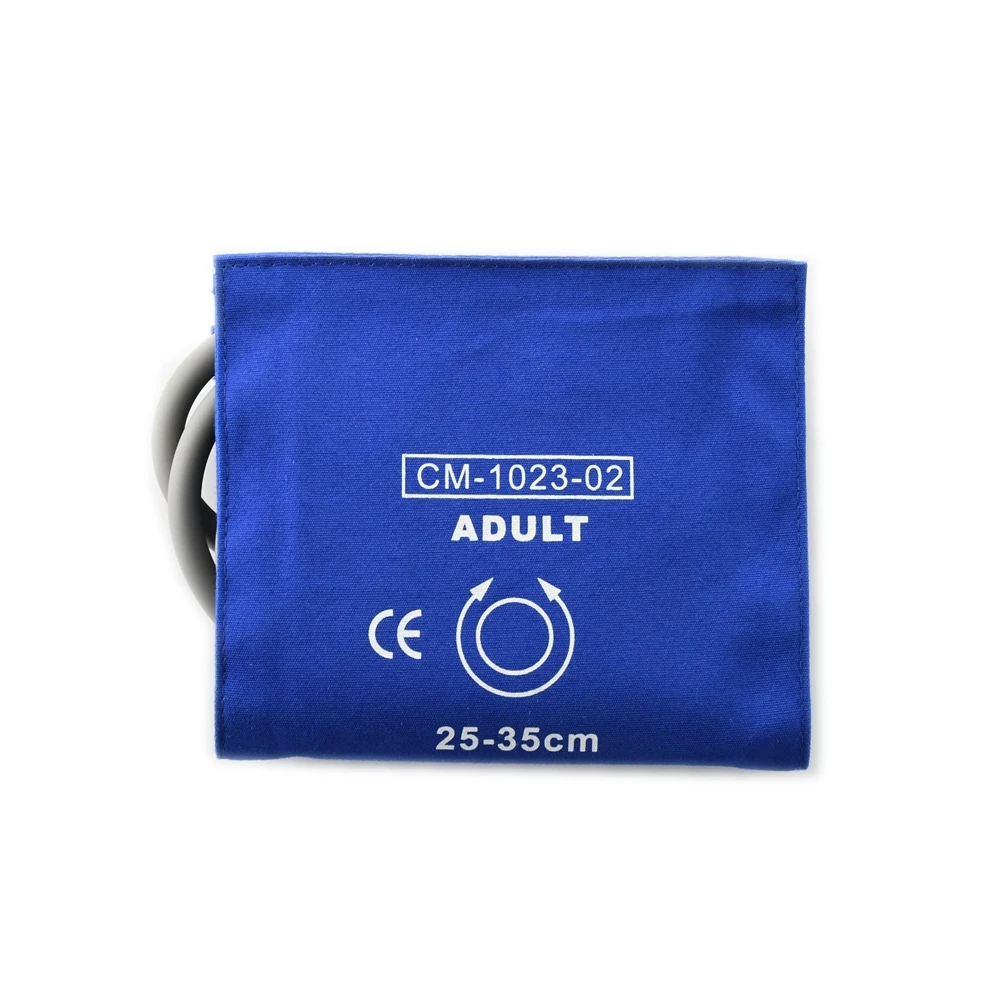 Blood Pressure NIBP Cuff Professional Quality Pure Cotton Coat Double-Tube Adult BP Cuff For Handle Sphygmonometer BP Monitor - Image 6