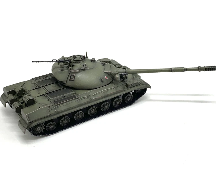 1: 72 Soviet t-10m heavy tank model  Metal barrel  Finished product collection model