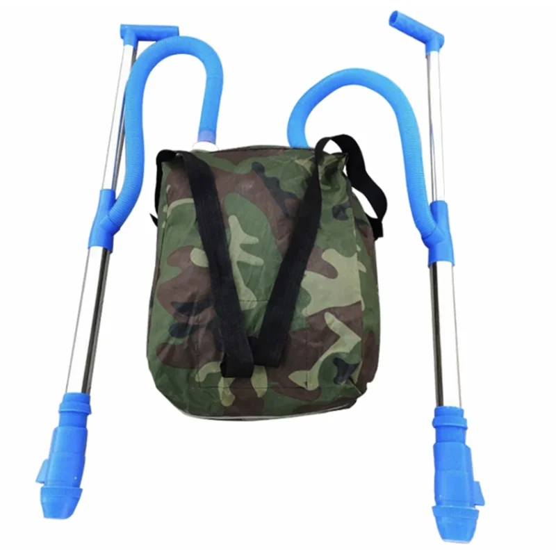 أداة توزيع الأسمدة من النوع الخلفي من الفولاذ المقاوم للصدأ مع حقيبة خالية من الوقود مثالية لزراعة الأسمدة سريعة وفعالة #2