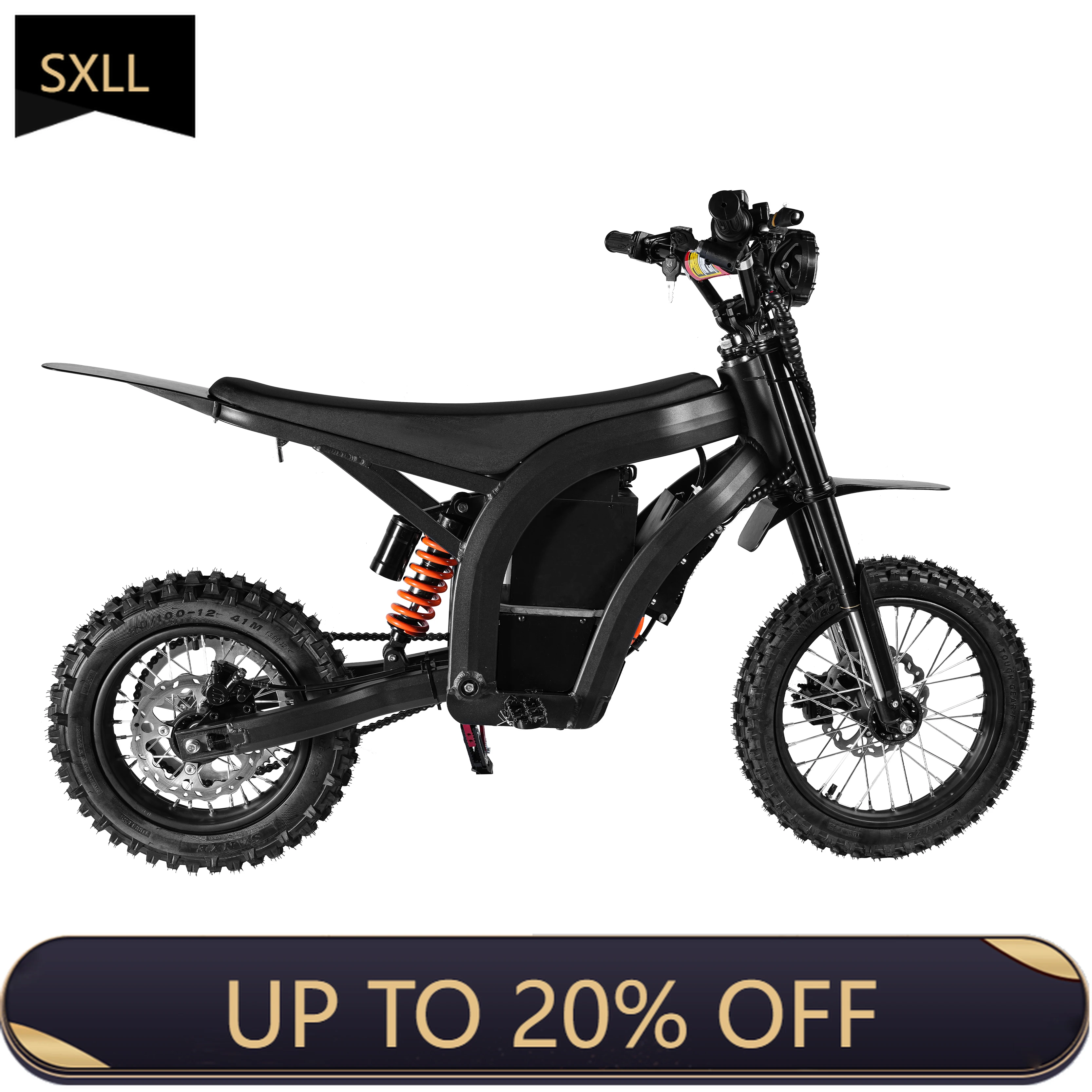 

SXLL Brushless electric moped 60KM/H speed 80-90KM range 48V21AH lithium battery