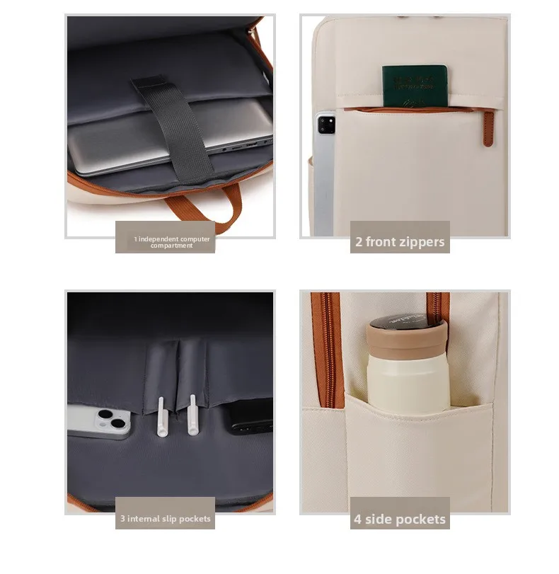 New Fashionable Backpack, Multi-functional Business USB Charging Backpack, Casual Computer Backpack, Large-capacity Travel Bag