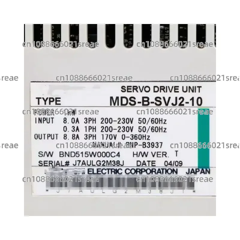 Gebrauchte MDS-B-SVJ2-10 Servoantriebsfunktion, OK getestet