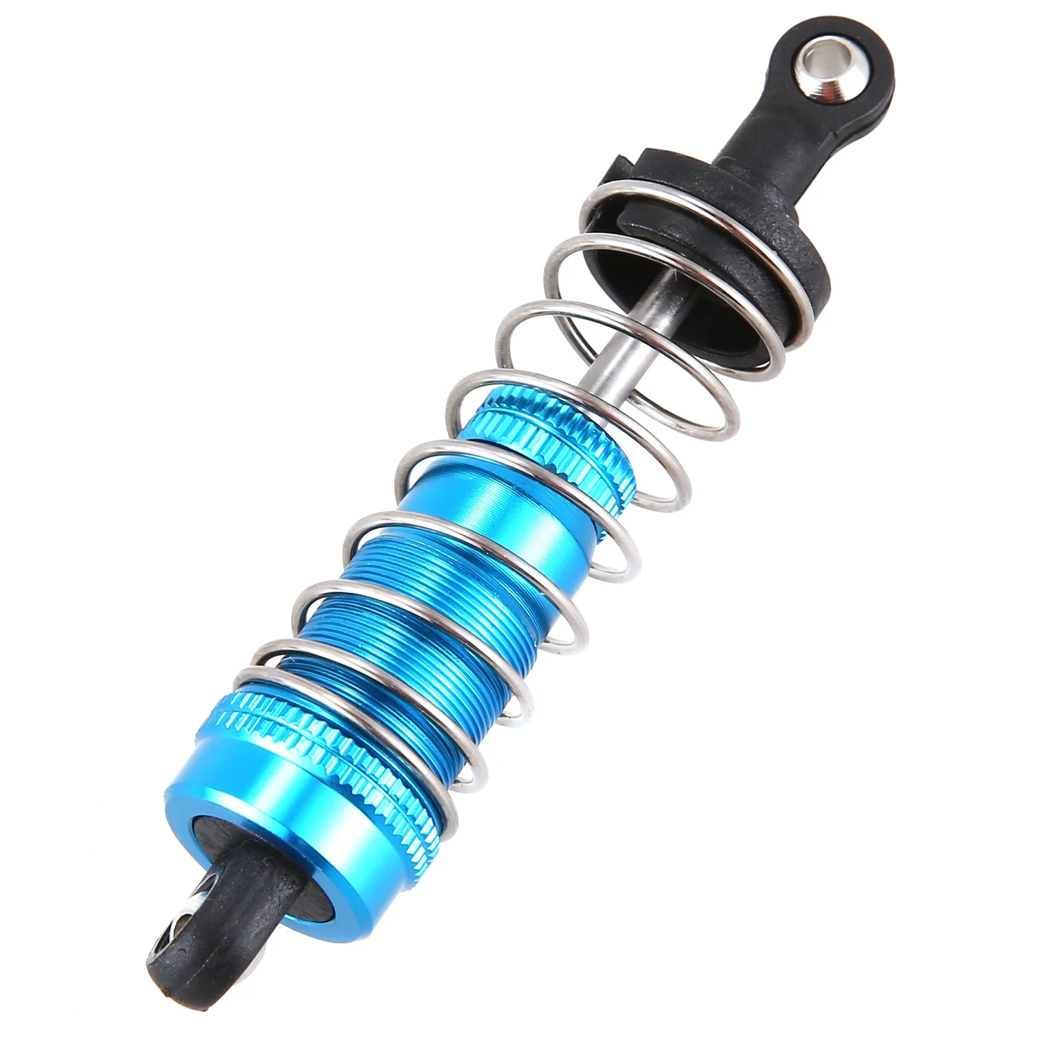 4Pcs Metal Shock Absorber Damper Replacement Accessory Fit for WLtoys 144001 1/14 4WD RC Drift Racing Car Parts,Blue