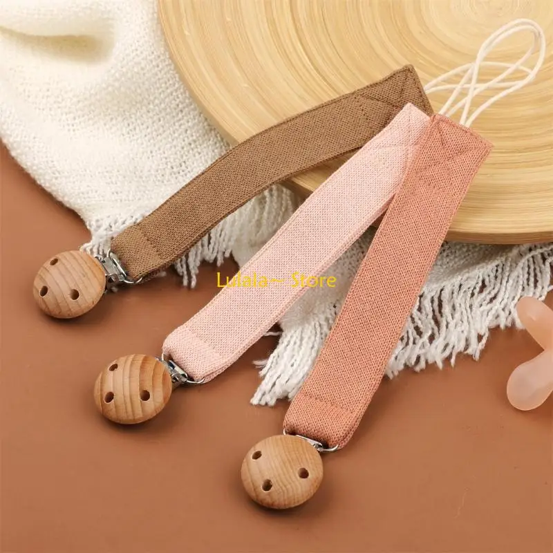 Y4QA Infants Soother Clip Rope Comfortable Baby Pacifier Chain Belt Secure Toy Attachment Lanyard Rope Fall Prevention Strap