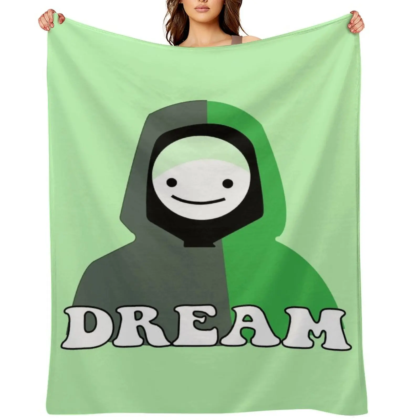 Dream SMP Throw Blanket Moving Soft Plaid Sleeping Bag Bed Sofas Warm Blankets