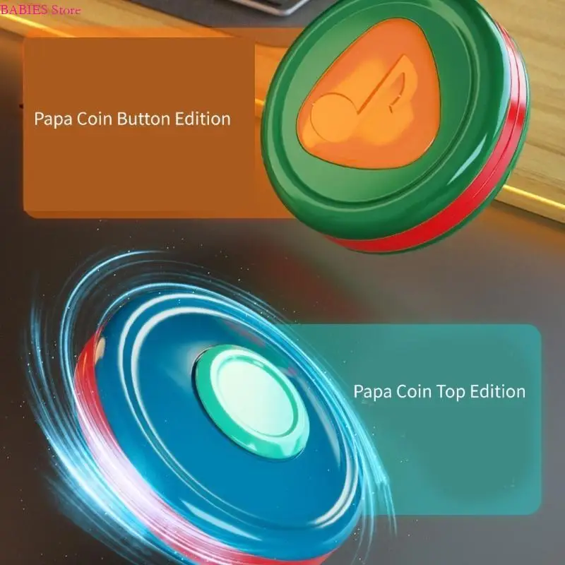 C9GB Quick Push Plate Haptic Slider Finger Gyro Decompress Brainstorming Spinner speelgoed