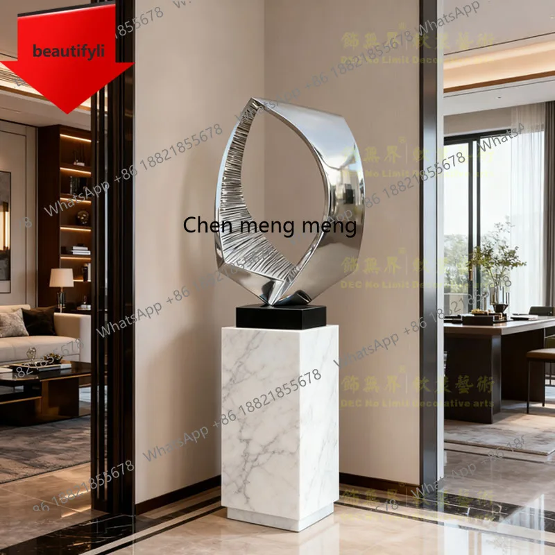 

M07 Home Hotel Villa Lobby Abstract Sculpture Ornament Sales Office Entrance