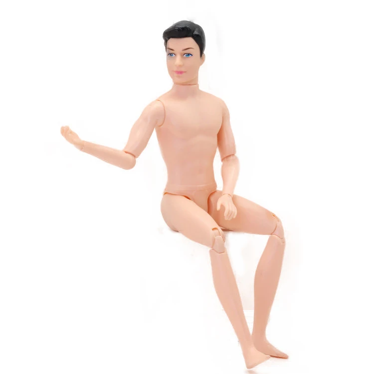 1/6 Boyfriend Ken Dolls  Sovable Joints 30cm Body Male Prince Naked Nude Man Toy Doll Ken Body DIY Toys For Girls Gifts