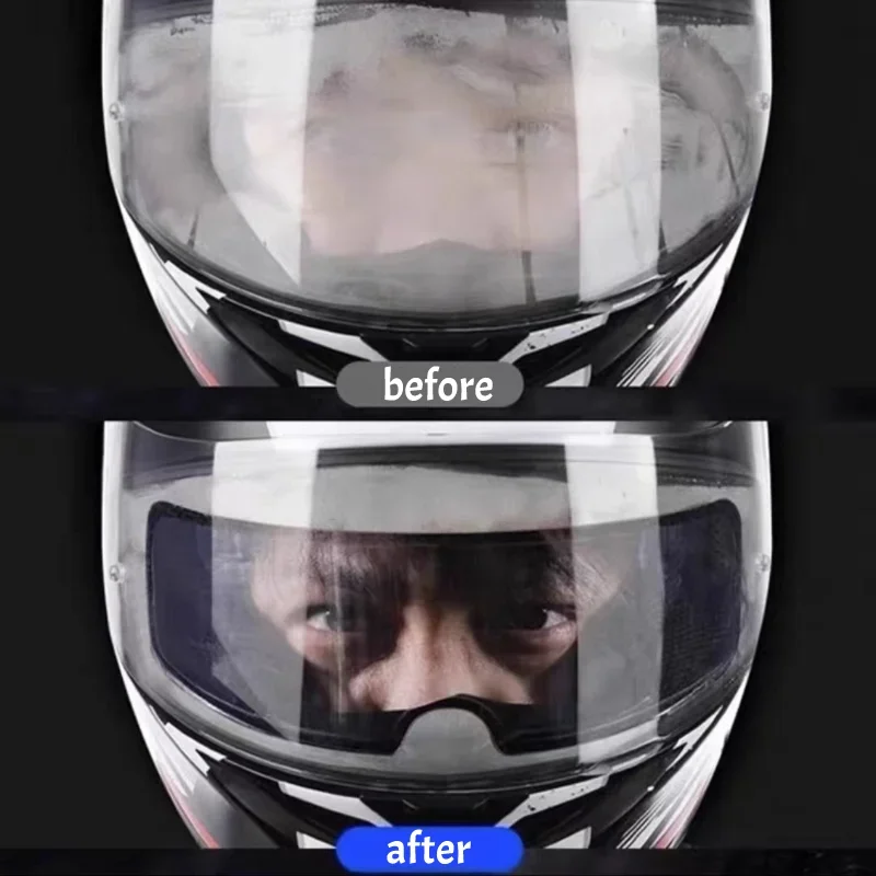 Anti Fog Films for Motorcycle Helmet Anti-Fogging Stickers A Must-have for Riders in Winter Very Thin Moto Helmets Parts
